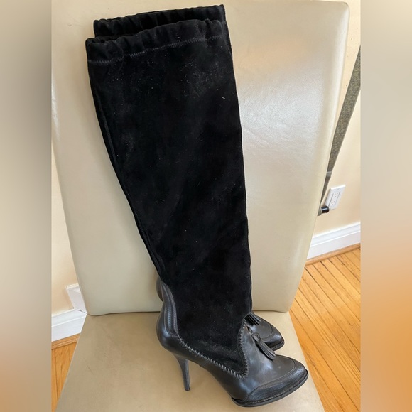 New Gorgeous Givenchy boots, suede/leather - Picture 1 of 6